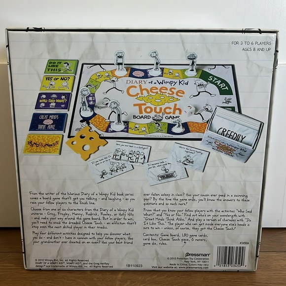 Diary of a Wimpy Kid Cheese Touch game - Picture 6 of 6